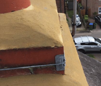 Chimney flaunching renewed